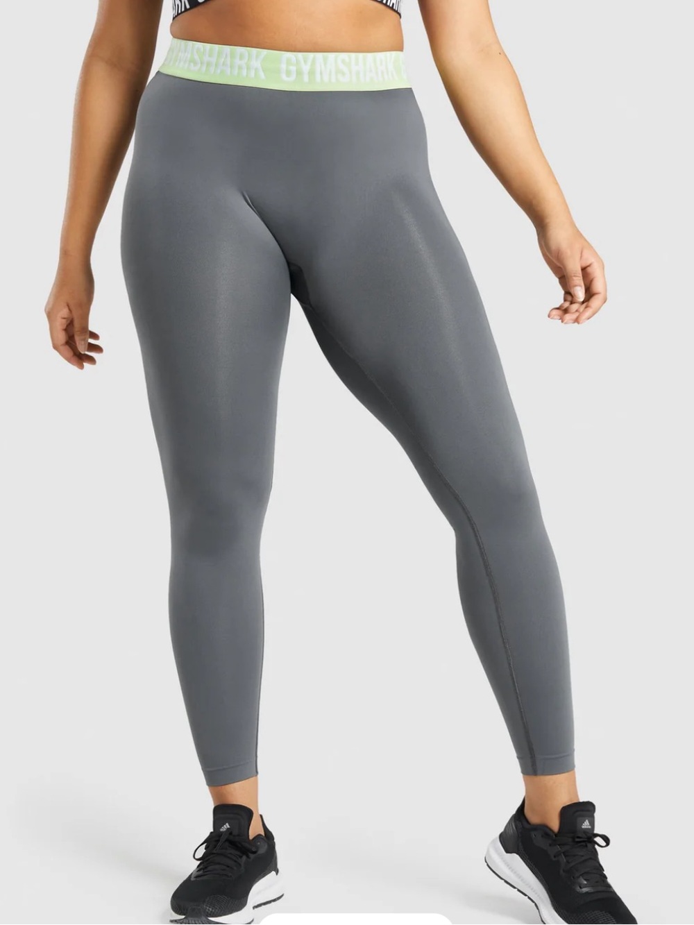 Gymshark Women’s Gray Fit Seamless Leggings in a size Medium